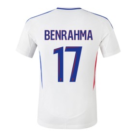 Günstige Fußballtrikots Olympique Lyonnais Said Benrahma 17 Heimtrikot 2024-25 Kurzarm